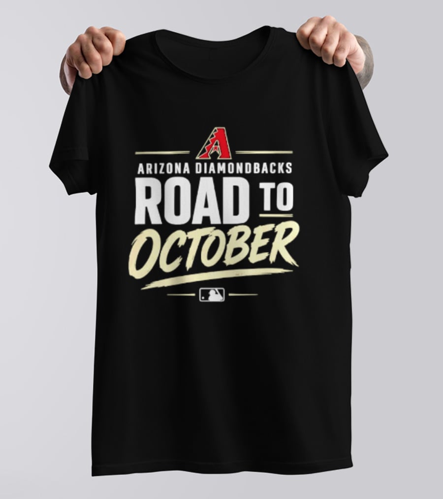 Arizona Diamondbacks Road To October MLB 2026 Postseason Journey T-Shirt