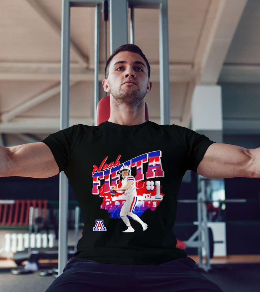 Noah Fifita Arizona Wildcats Number 1 Football Player T-Shirt