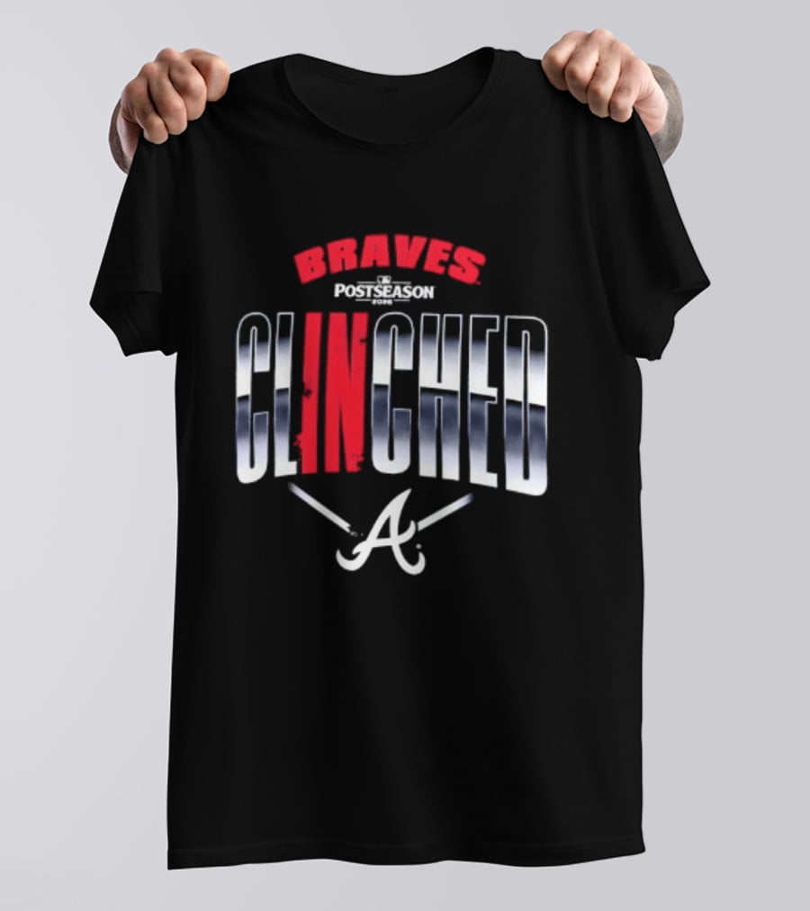 Atlanta Braves Clinched Postseason 2026 MLB Celebration T-Shirt