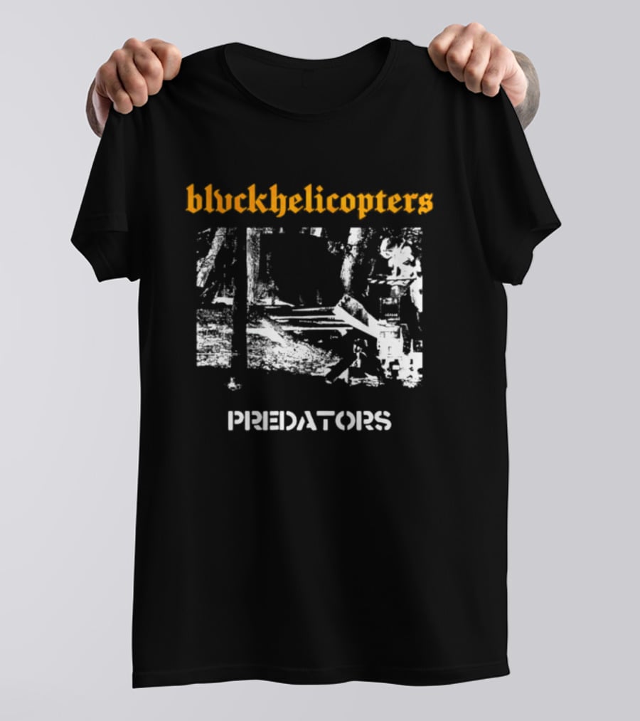 Blvckhelicopters Predators Band Alternative T-Shirt