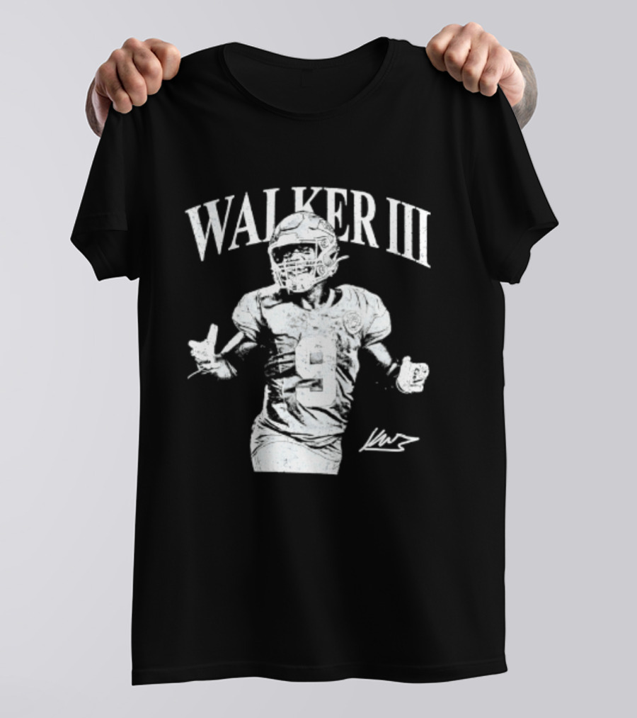 Walker III Kansas City Chiefs 26 Football T-Shirt