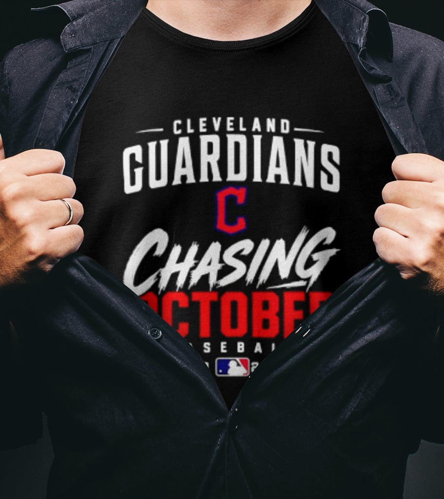 Cleveland Guardians Chasing October 2026 Baseball MLB T-Shirt