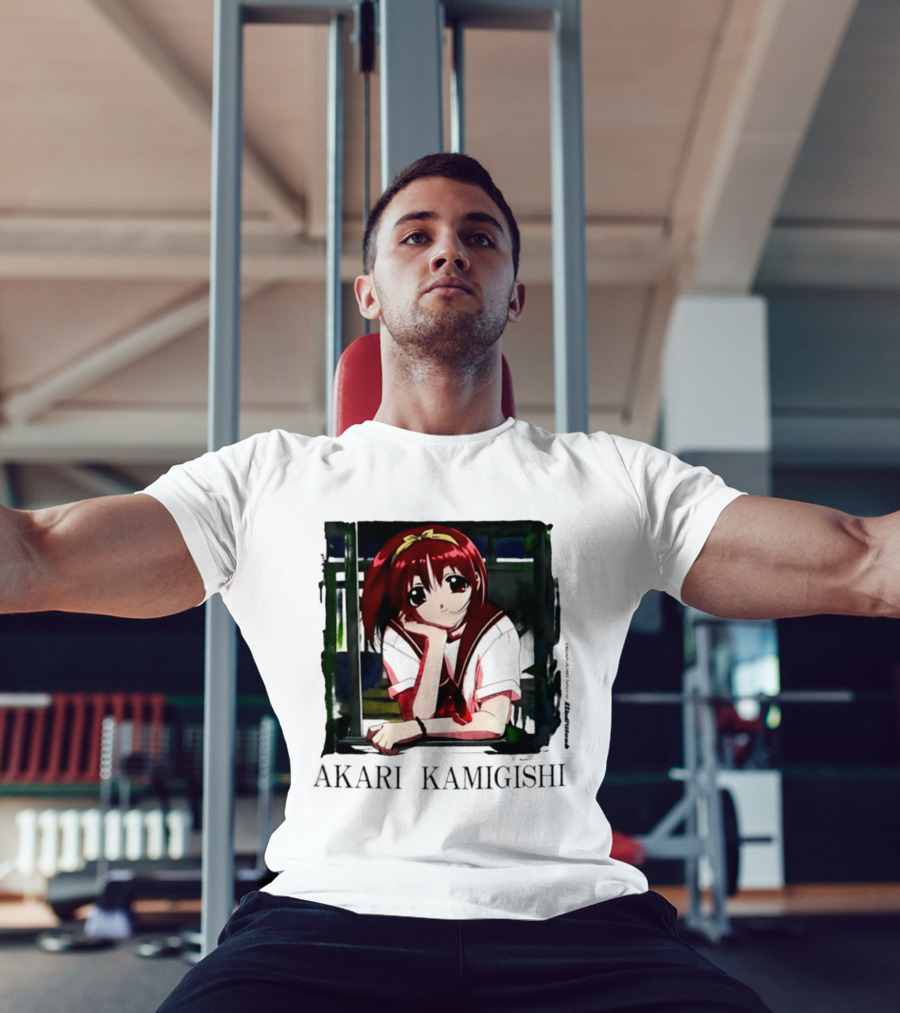 Akari Kamigishi To Heart Anime Character Image T-Shirt