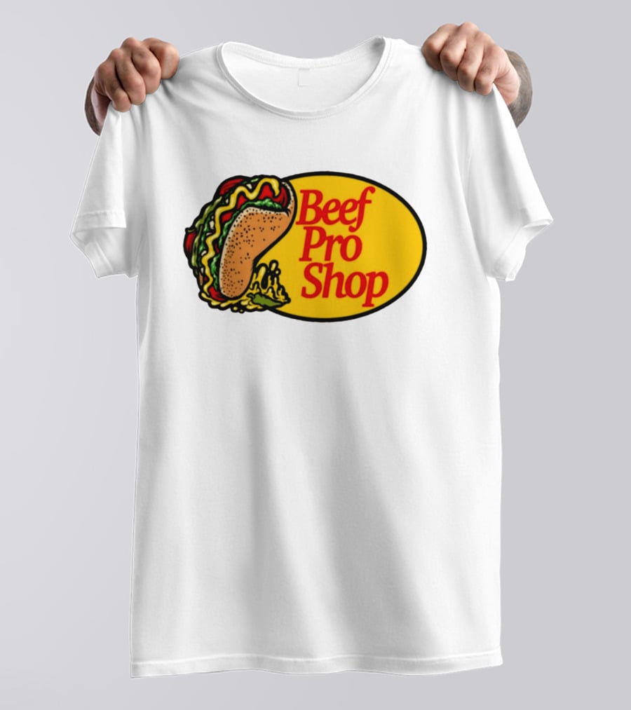 Beef Pro Shop Taco Patch T-Shirt