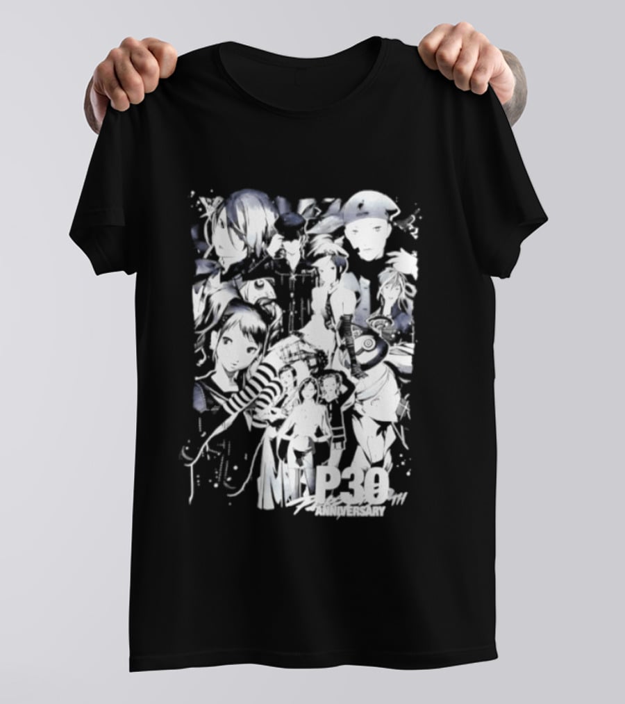 Persona 3 25th Anniversary Anime Characters Celebration T-Shirt