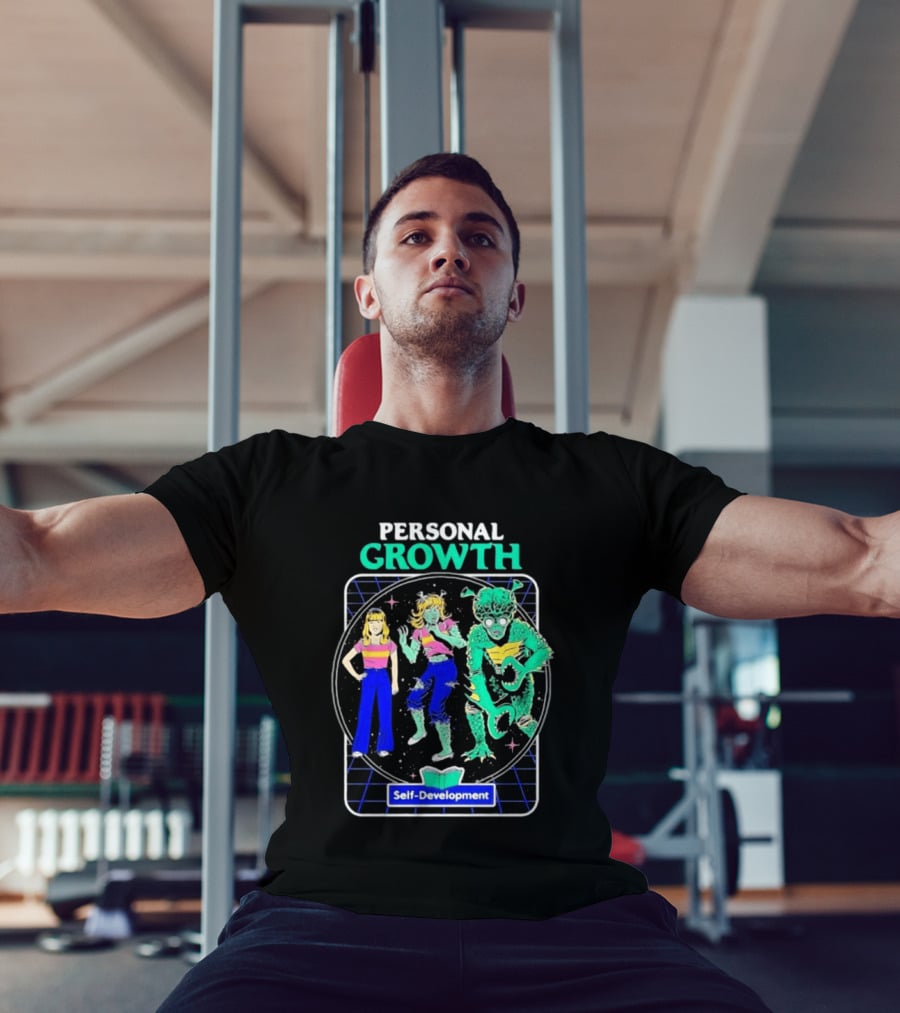Personal Growth Self Development Alien Transformation Steven Rhodes T-Shirt