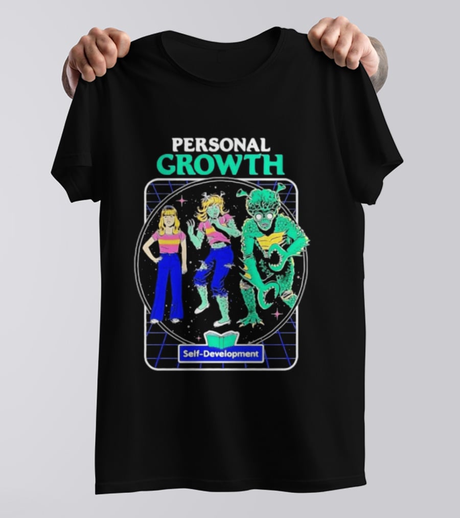 Personal Growth Self Development Alien Transformation Steven Rhodes T-Shirt