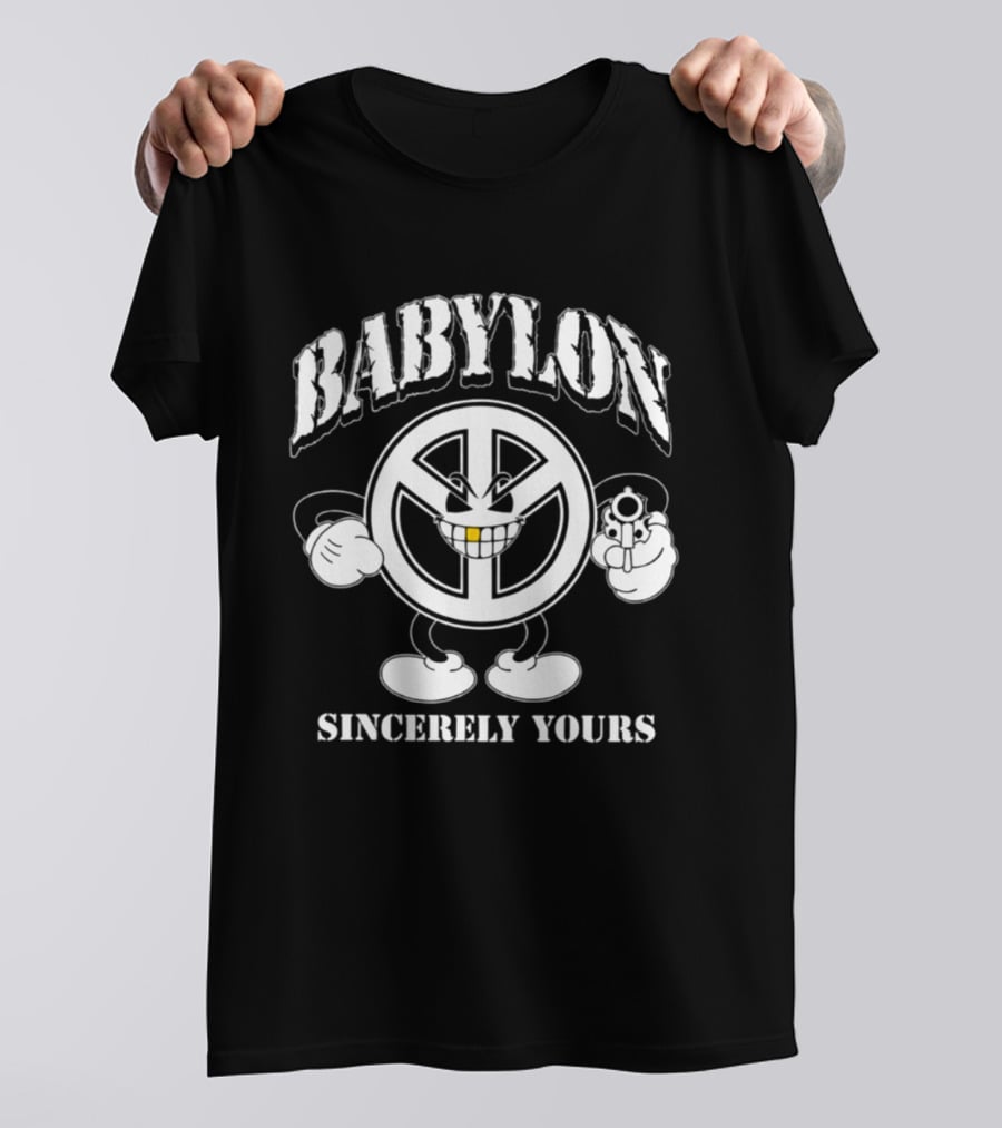 Babylon Sincerely Yours Peace Wheel T-Shirt