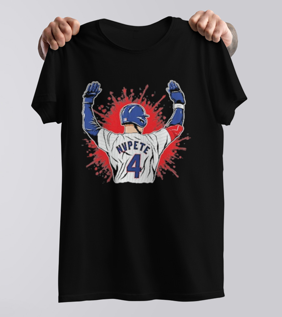 Chicago Cubs MVPETE 4 Pete Crow Armstrong Baseball Player Celebration T-Shirt