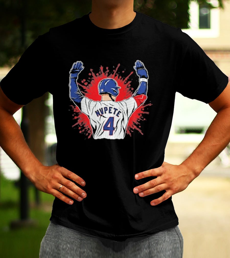 Chicago Cubs MVPETE 4 Pete Crow Armstrong Baseball Player Celebration T-Shirt