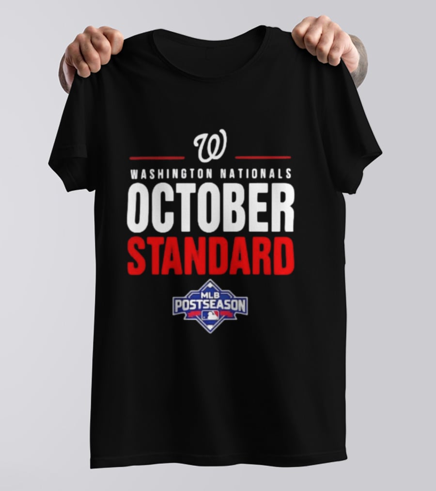 Washington Nationals October Standard 2026 MLB Postseason T-Shirt