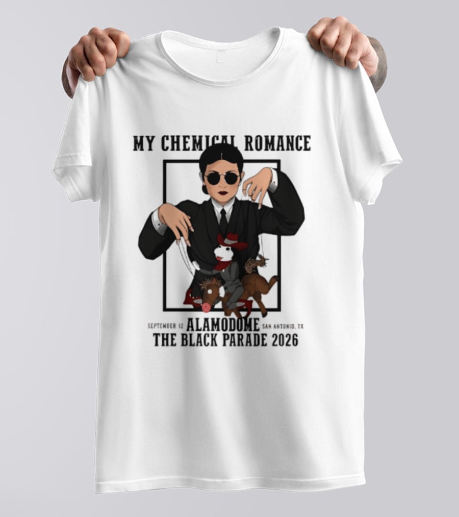 My Chemical Romance The Black Parade Alamodome 2026 September Texas T-Shirt