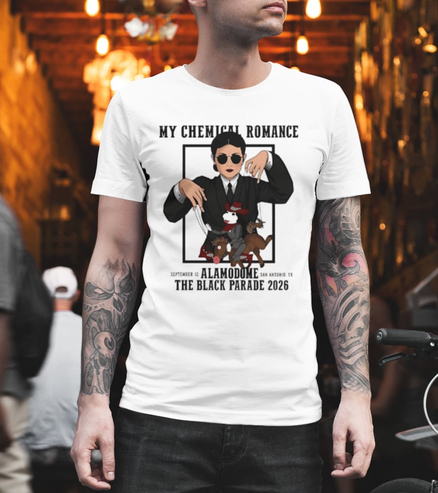 My Chemical Romance The Black Parade Alamodome 2026 September Texas T-Shirt