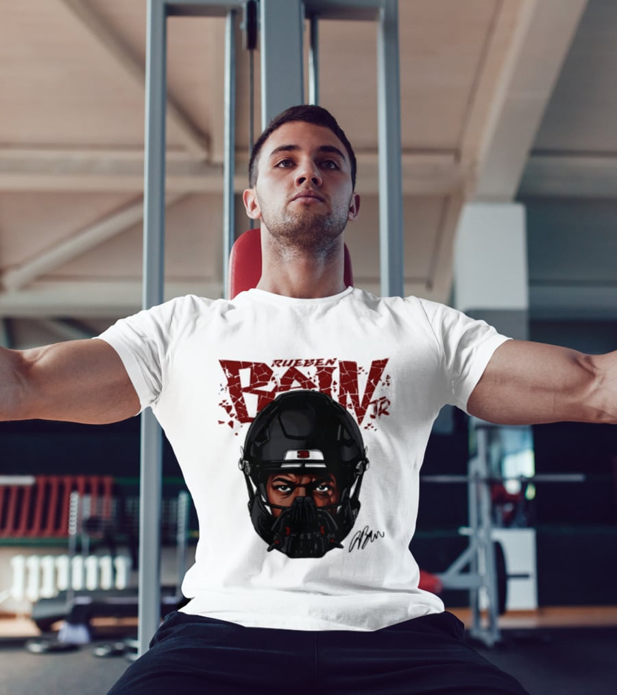 Rueben Bain Jr. Big Head Mask Tampa Bay Buccaneers T-Shirt