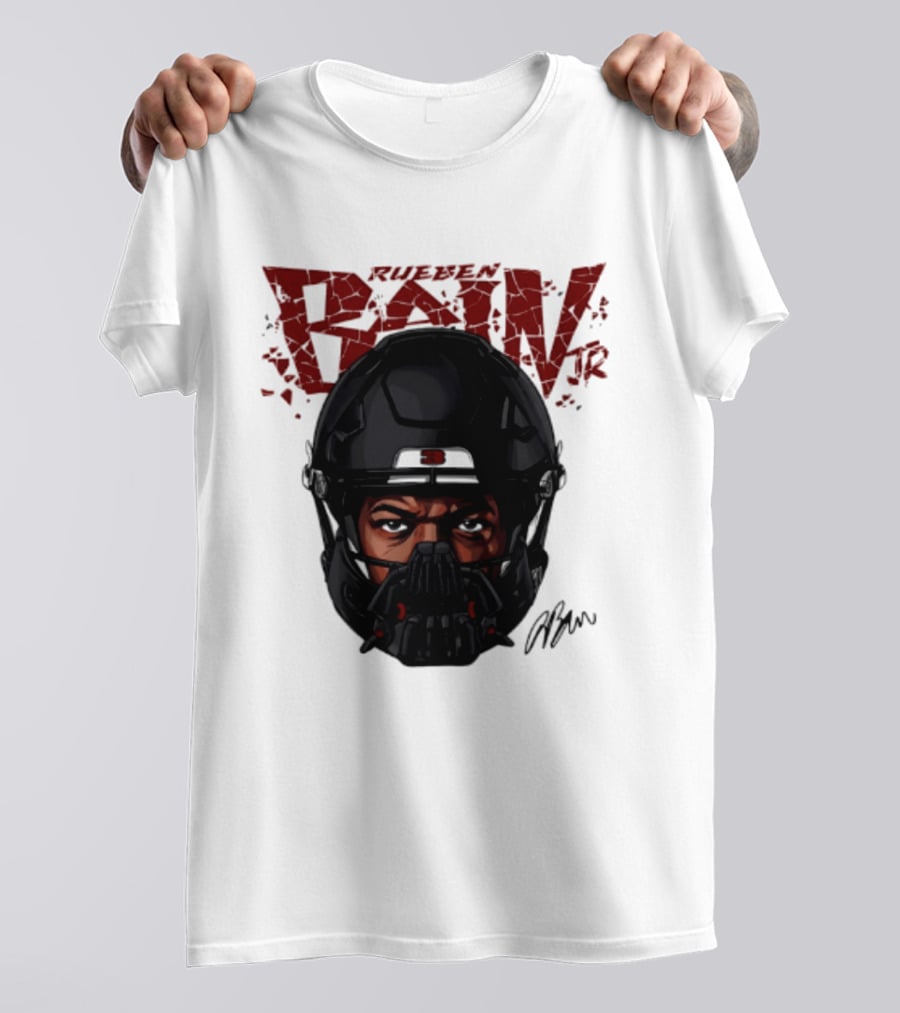 Rueben Bain Jr. Big Head Mask Tampa Bay Buccaneers T-Shirt