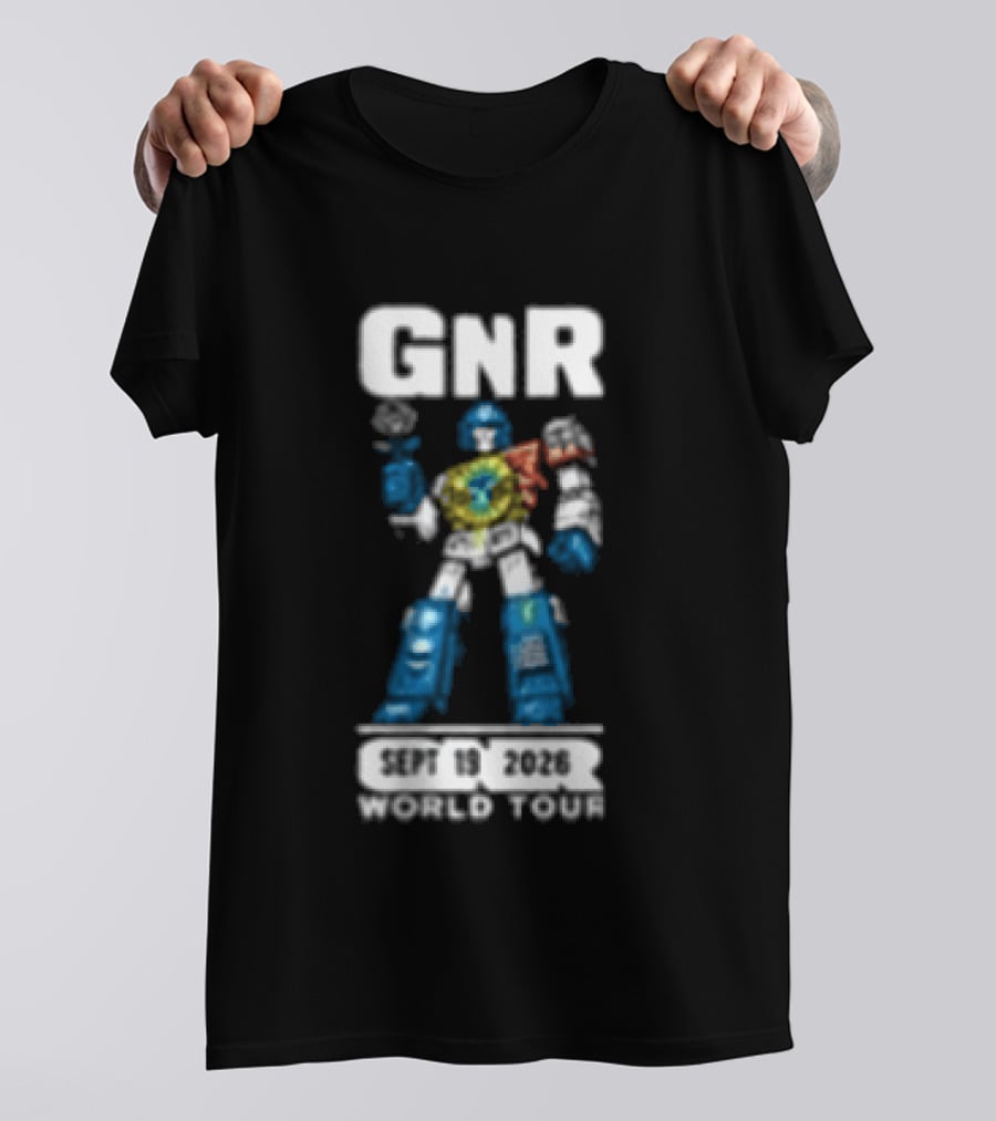 GNR Transformer Character Truist Park Atlanta GA 9 19 2026 T-Shirt