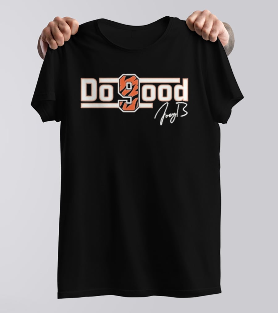 Joe Burrow Cincinnati Bengals Do Good 9 Joey B T-Shirt