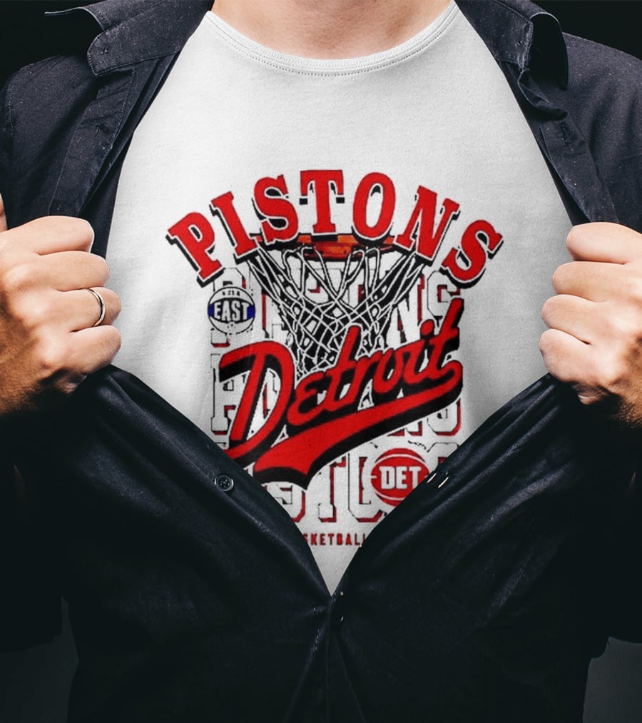 Pistons Detroit National Basketball Association East DET T-Shirt