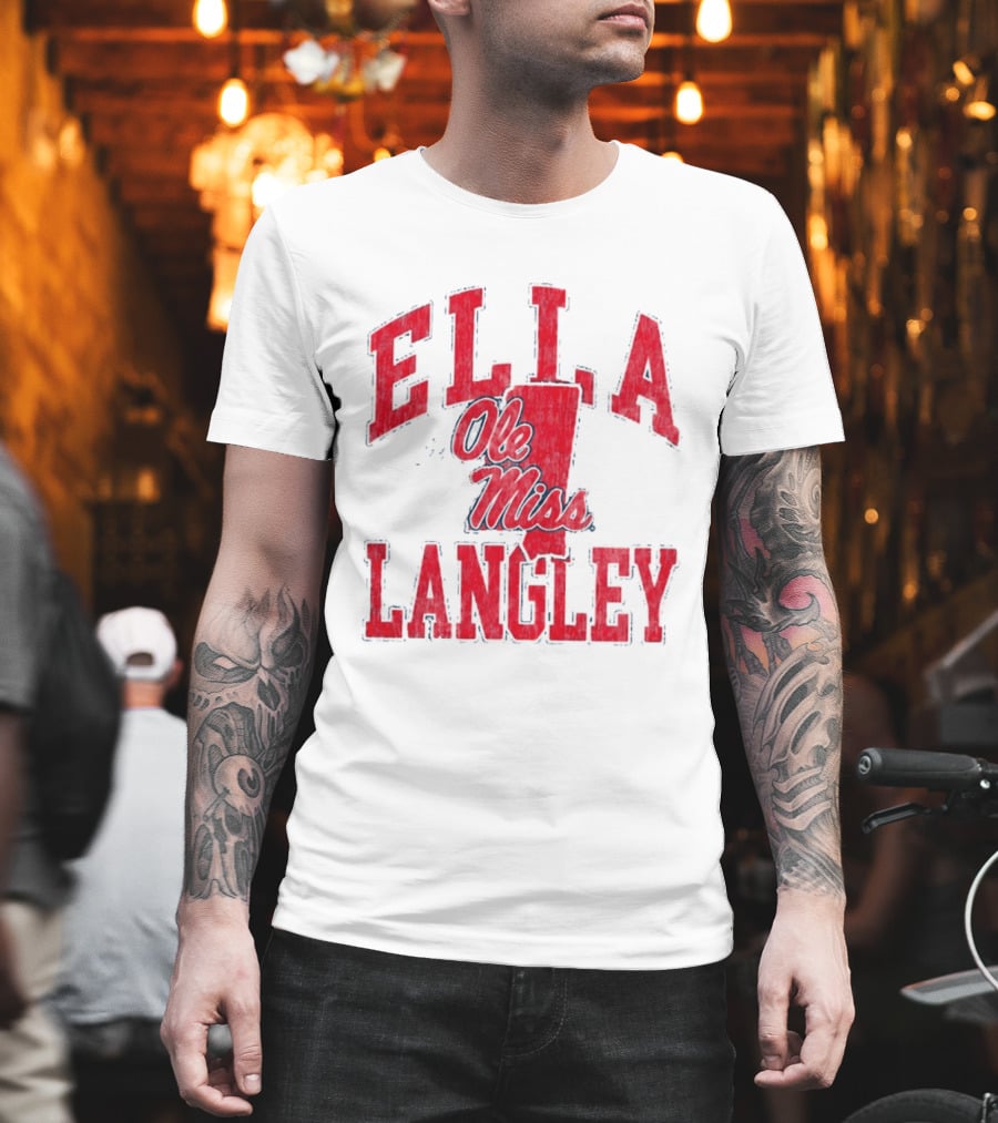 Ella Langley Ole Miss SJB Pavilion Country Music Tour T-Shirt