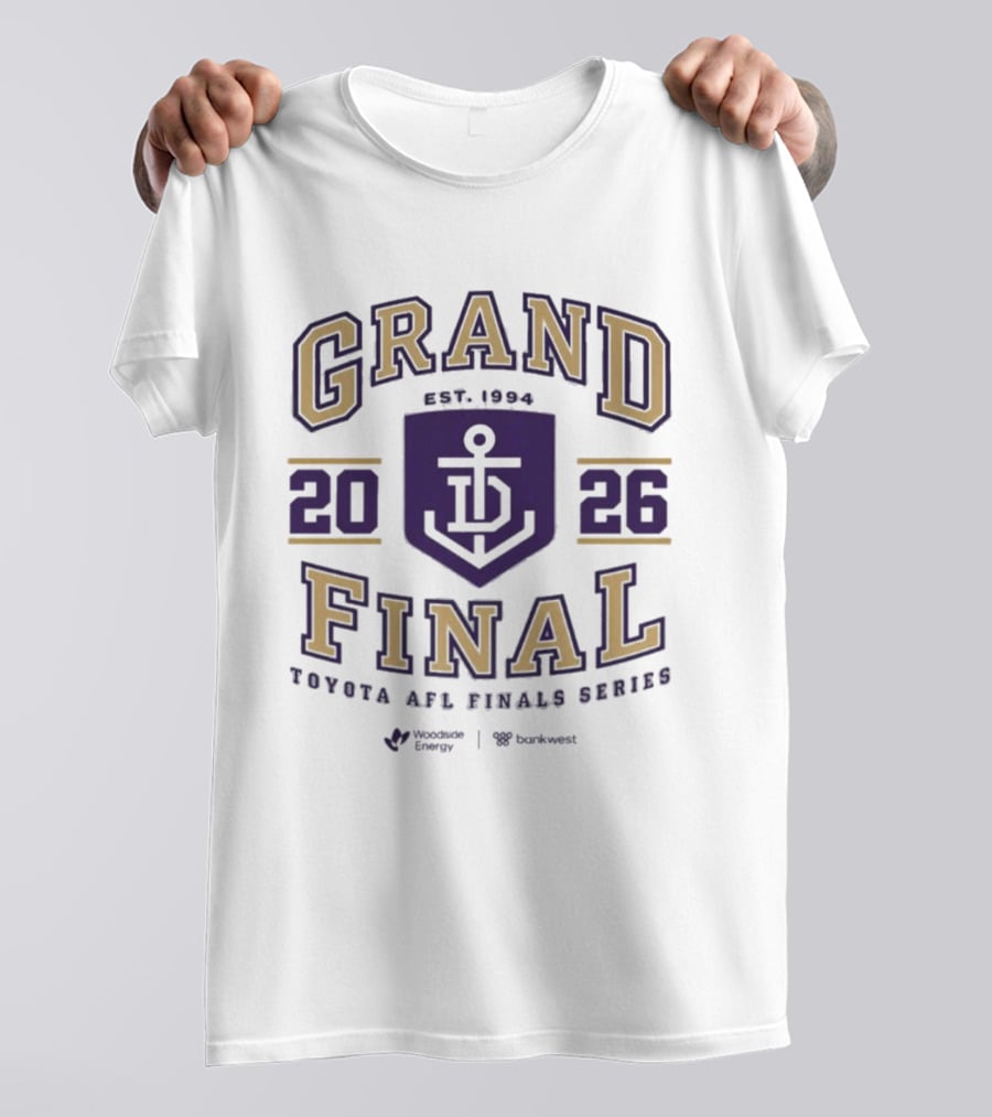 Fremantle Dockers 2026 Grand Final Toyota AFL Finals Series T-Shirt