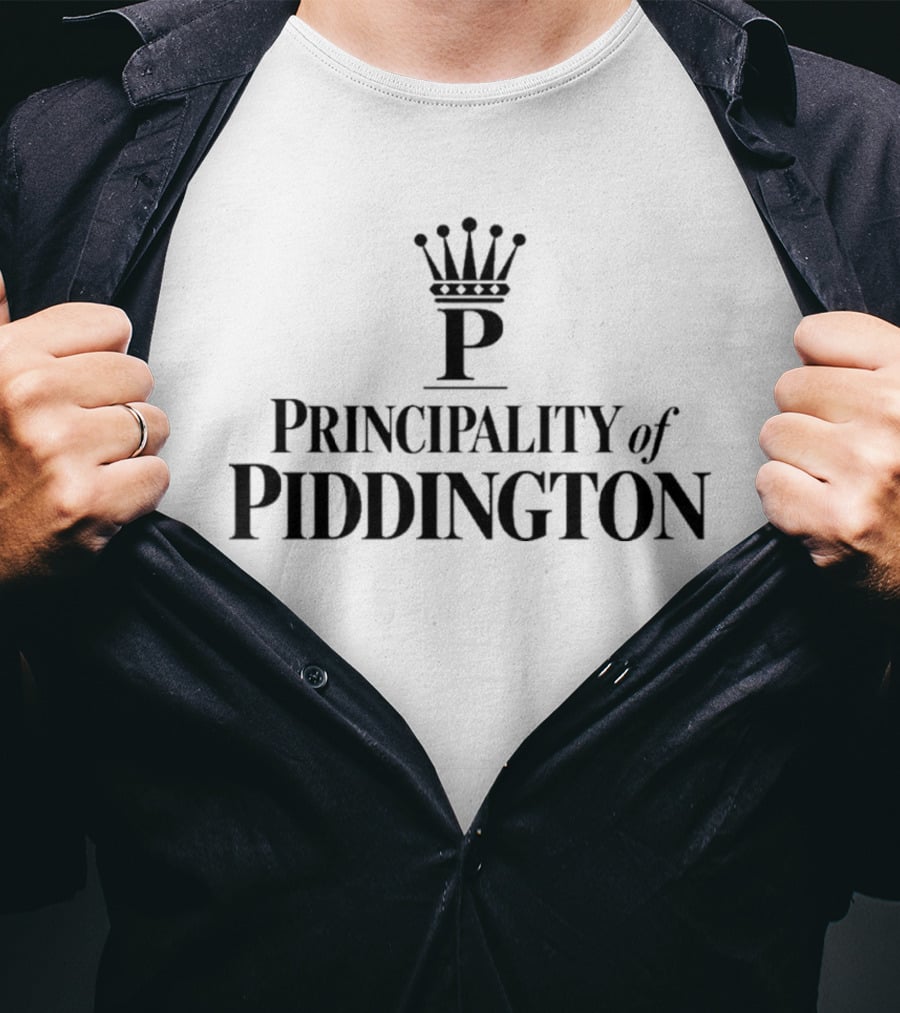 Principality Of Piddington Crown King Monarch T-Shirt