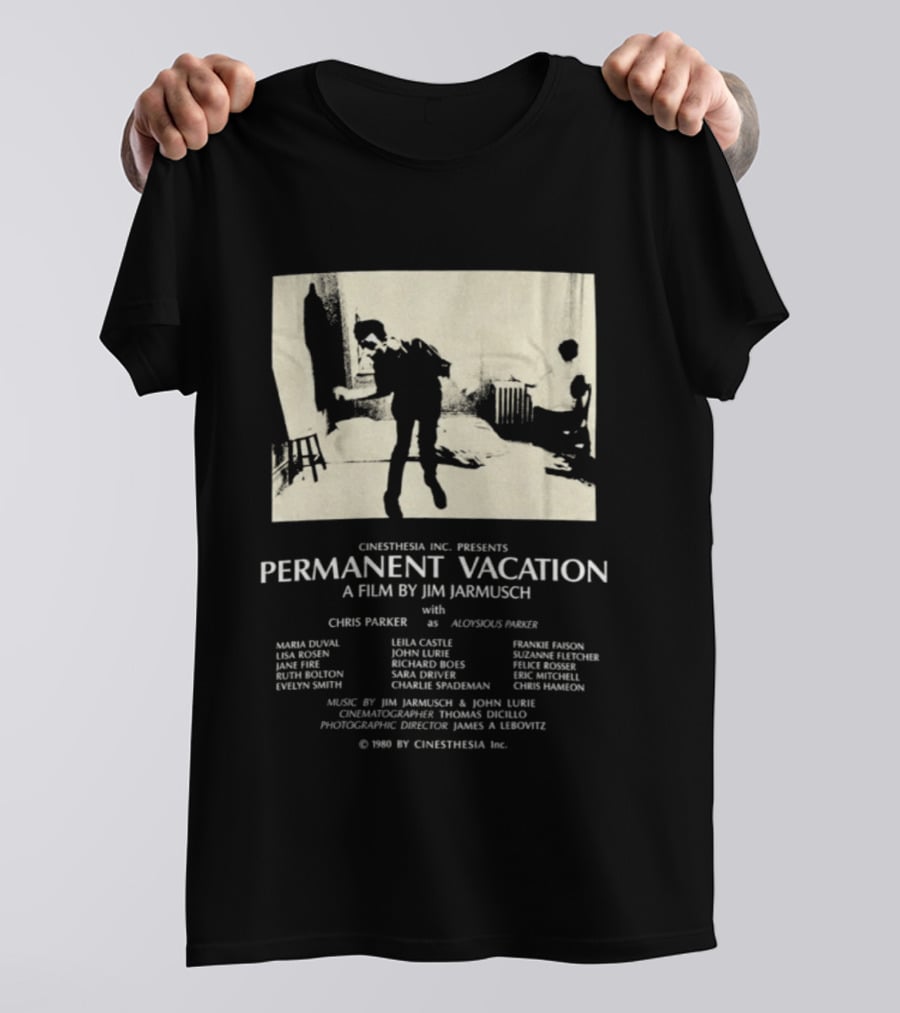 BTS Suga Min Yoongi Chris Parker Jim Jarmusch Permanent Vacation Film T-Shirt