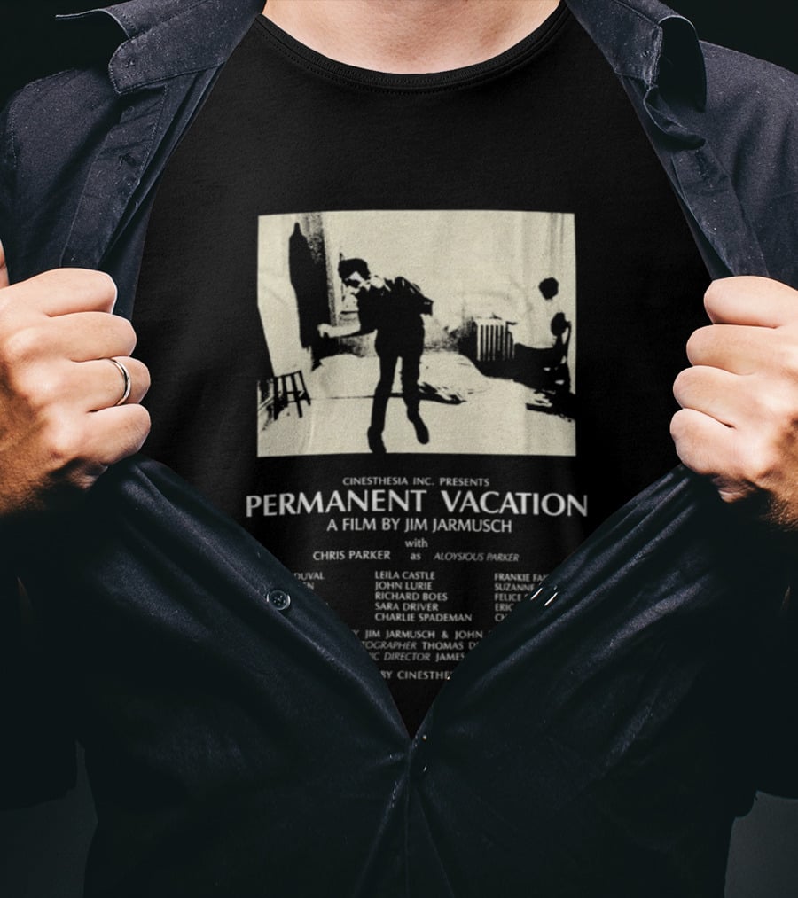 BTS Suga Min Yoongi Chris Parker Jim Jarmusch Permanent Vacation Film T-Shirt