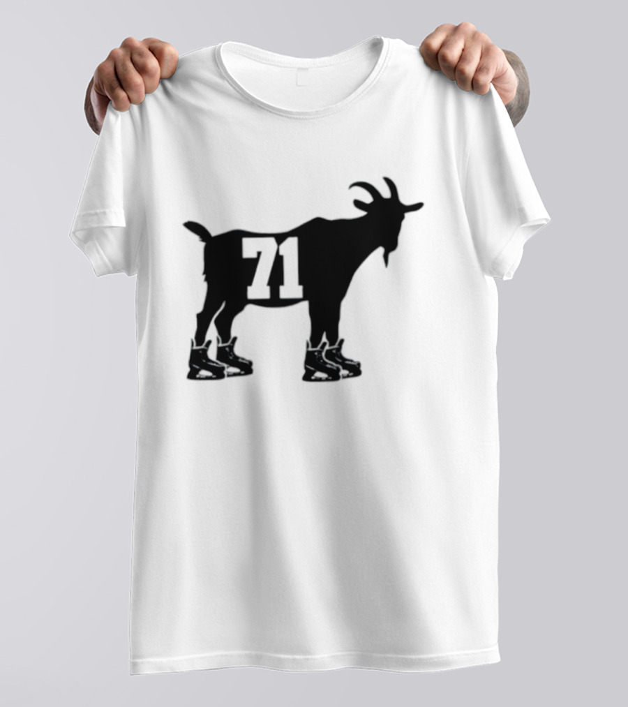 Macklin Celebrini San Jose Sharks GOAT 71 T-Shirt