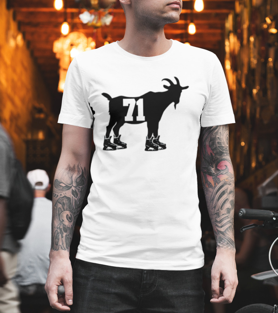 Macklin Celebrini San Jose Sharks GOAT 71 T-Shirt