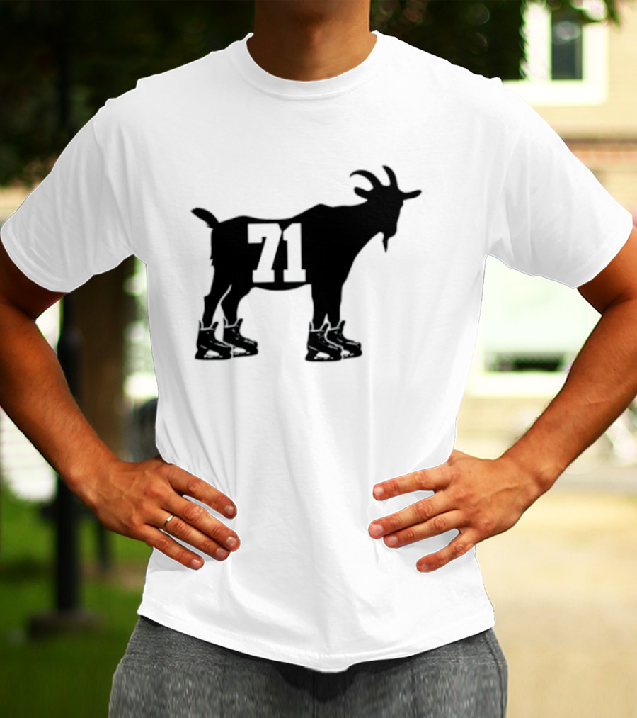 Macklin Celebrini San Jose Sharks GOAT 71 T-Shirt