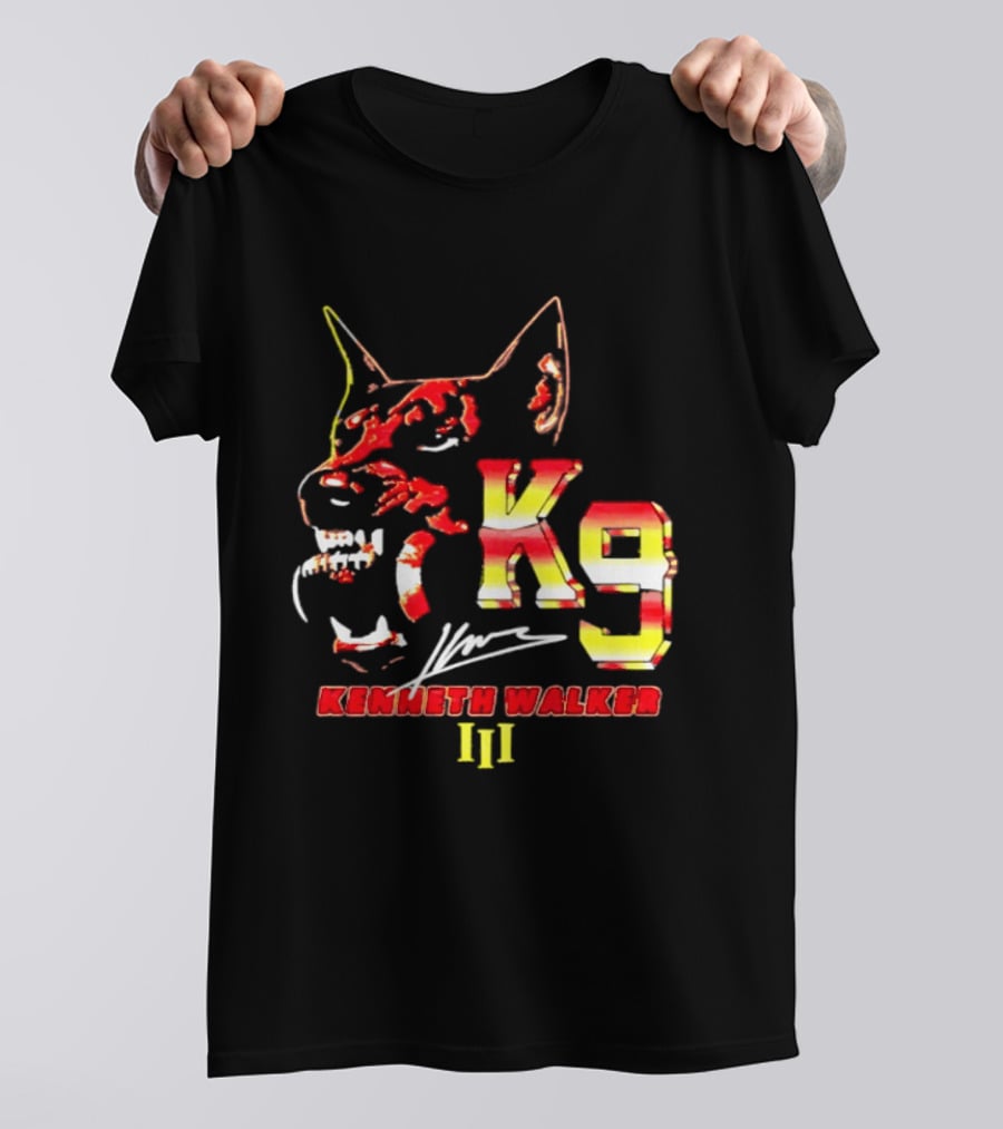 KENNETH WALKER III K9 Kansas City T-Shirt