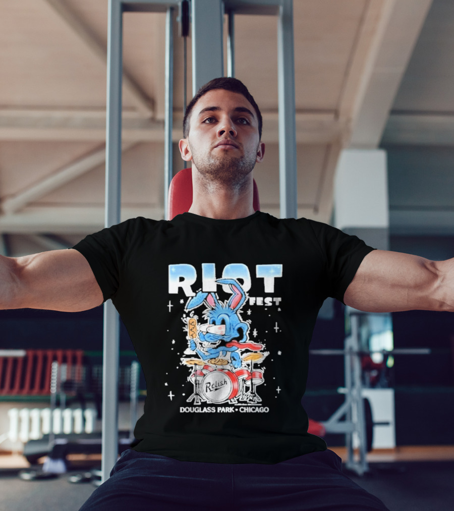 Riot Festival 2026 Douglass Park Chicago Relish Event T-Shirt