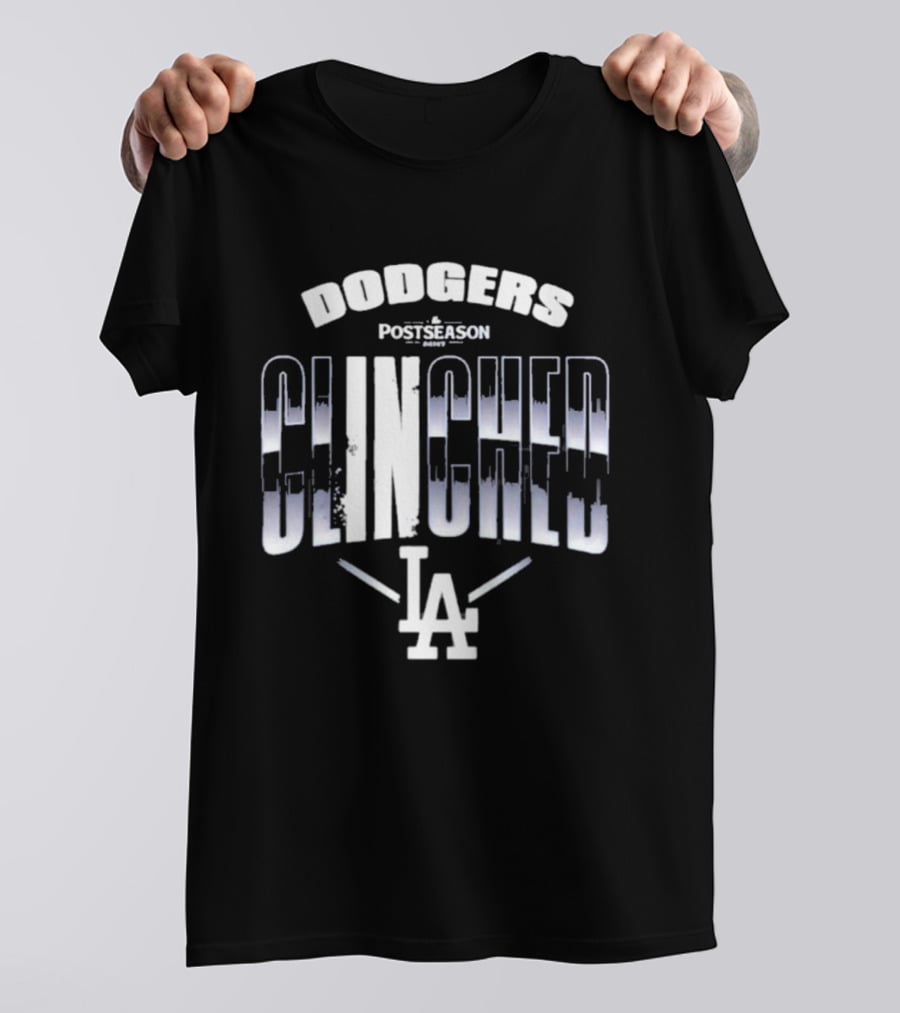 Los Angeles Dodgers Postseason Clinched LA 2026 T-Shirt