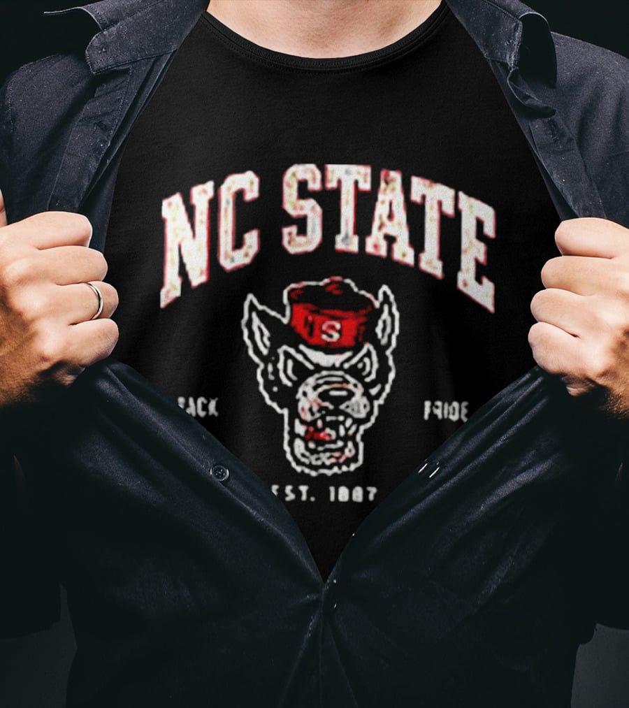 NC State Wolfpack Pack Pride Established 1887 T-Shirt