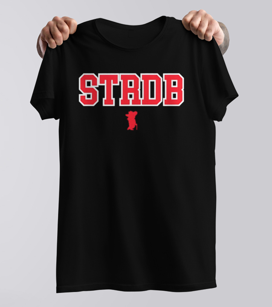 Ole Miss Rebels NCAA Football STRDB Retro Style Block Letters T-Shirt