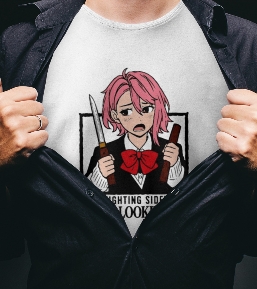 Aira Shiratori Anime Stop Fighting Sideways Start Looking Up T-Shirt