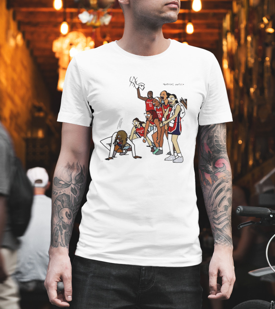 Basketball Team Washington Celebration Barking Noises T-Shirt