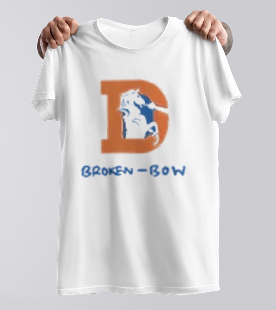 Broken Bow Broncos Thunderstruck Denver Collaboration T-Shirt