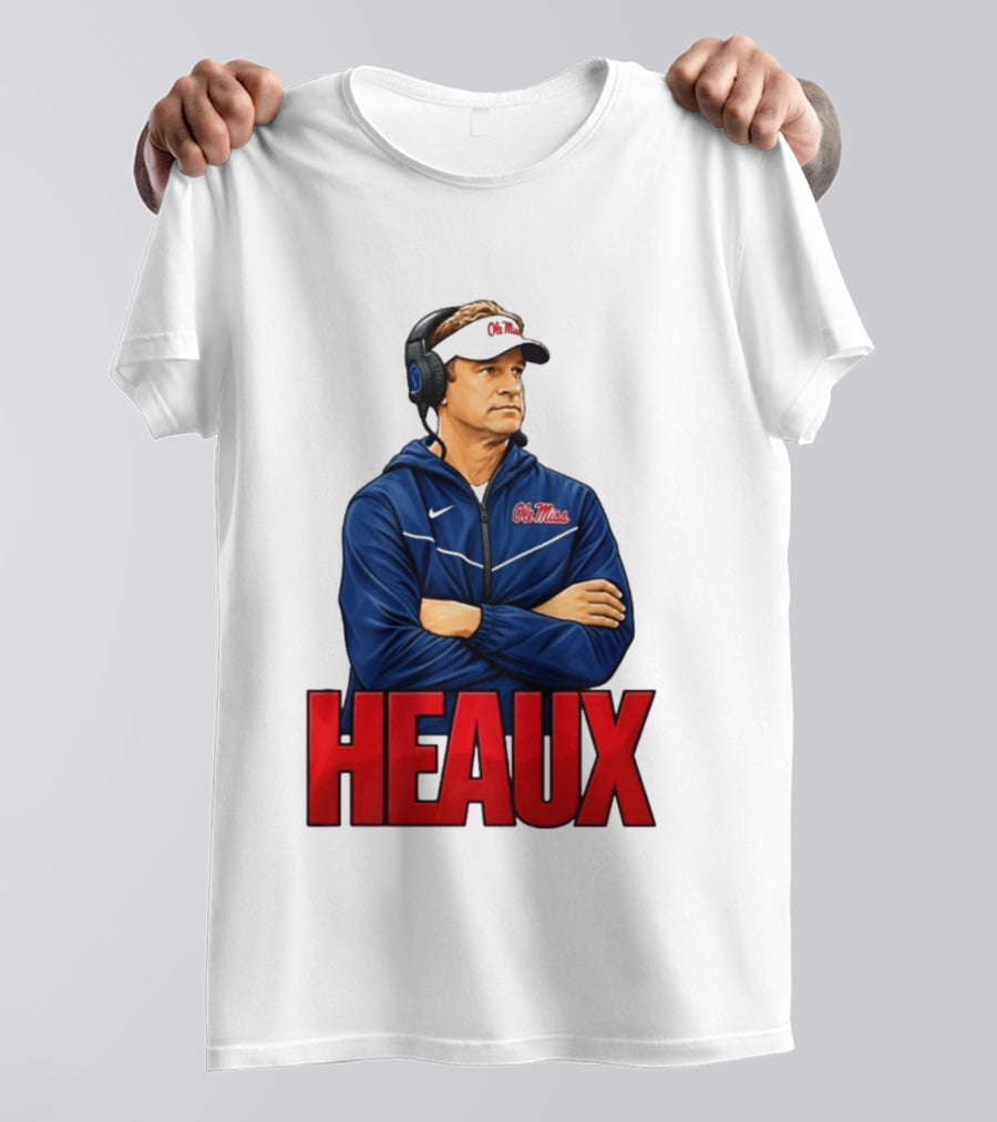 Ole Miss College Football Heaux Coach T-Shirt