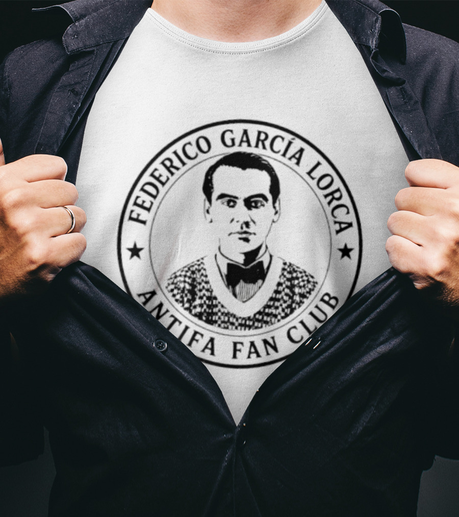 Federico Garcia Lorca Antifa Fan Club T-Shirt