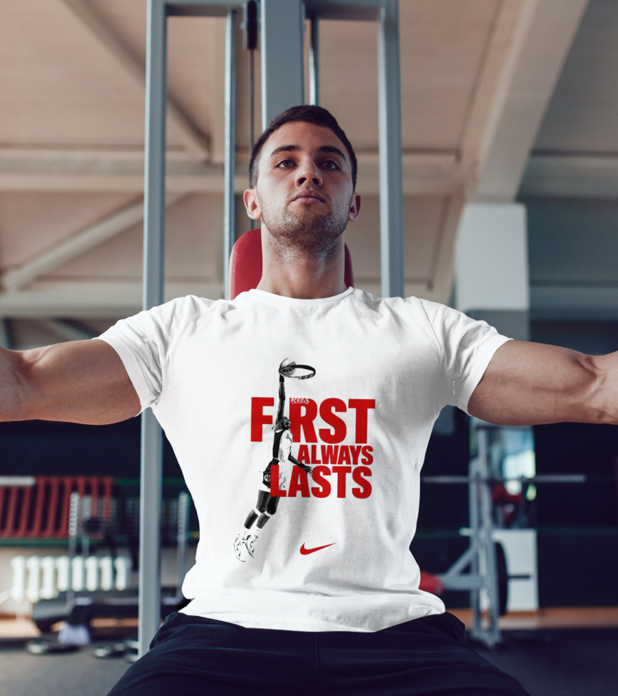 First Always Lasts Basketball Dunk Player Nike Sports T-Shirt