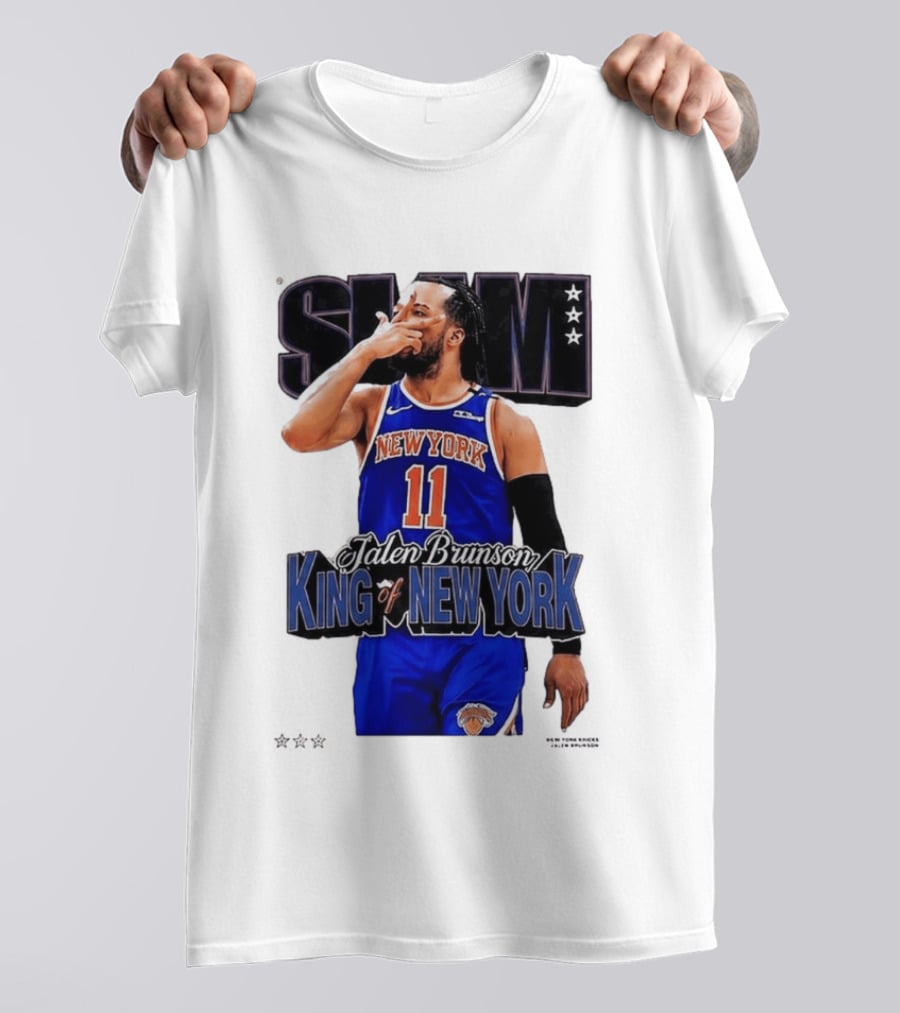 SLAM Magazine Jalen Brunson King Of New York Basketball 11 T-Shirt
