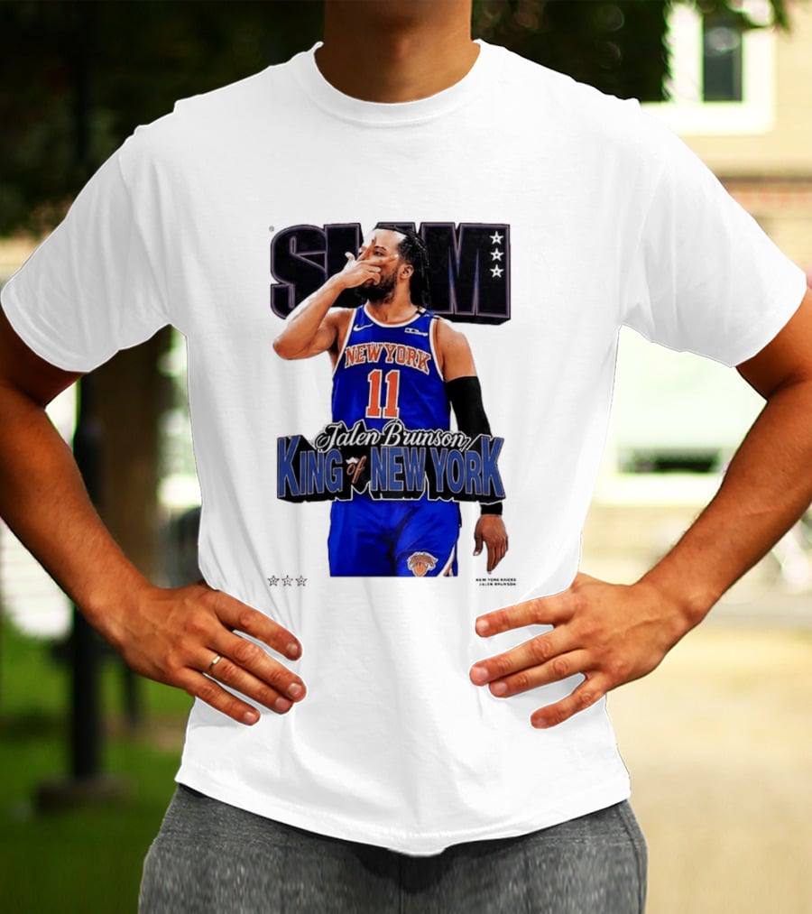 SLAM Magazine Jalen Brunson King Of New York Basketball 11 T-Shirt