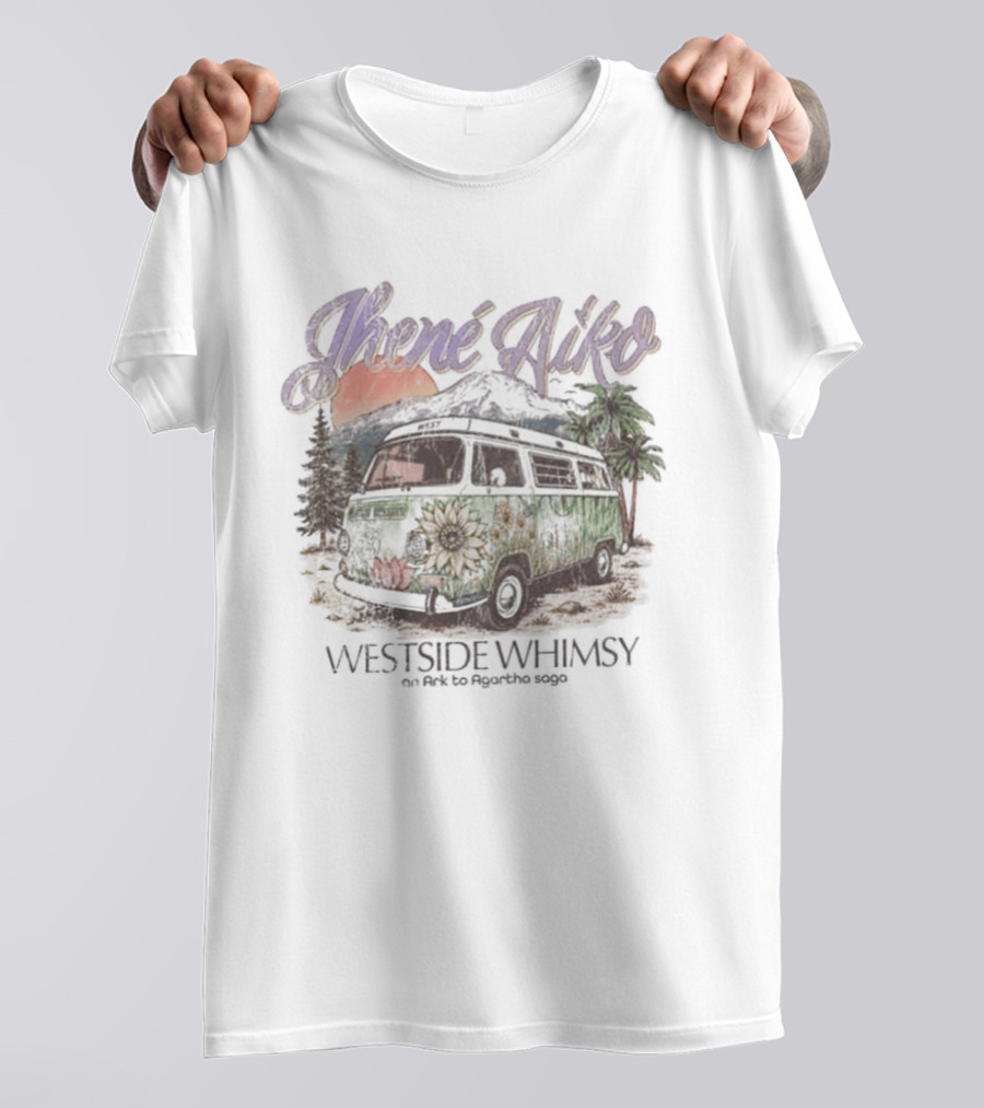 Jhene Aiko Westside Whimsy Van Sunset Journey T-Shirt