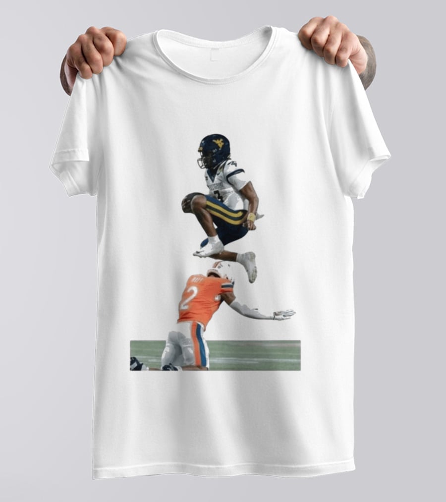 Michael Hawkins Jr Donavon Platt Football Leap Duke's Mayo T-Shirt