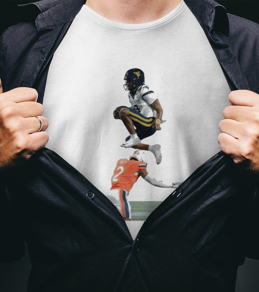 Michael Hawkins Jr Donavon Platt Football Leap Duke's Mayo T-Shirt