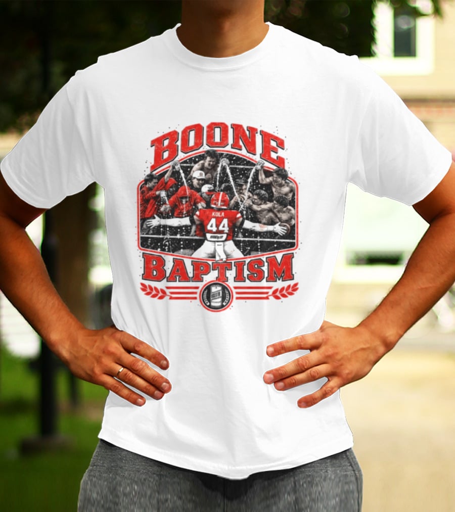 OSU Cowboy Football Boone Baptism Kola 44 T-Shirt