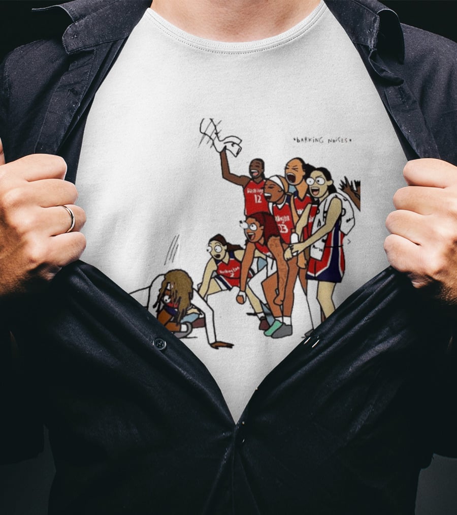 Washington Basketball Team Barking Noises Celebration Spielertrikot T-Shirt
