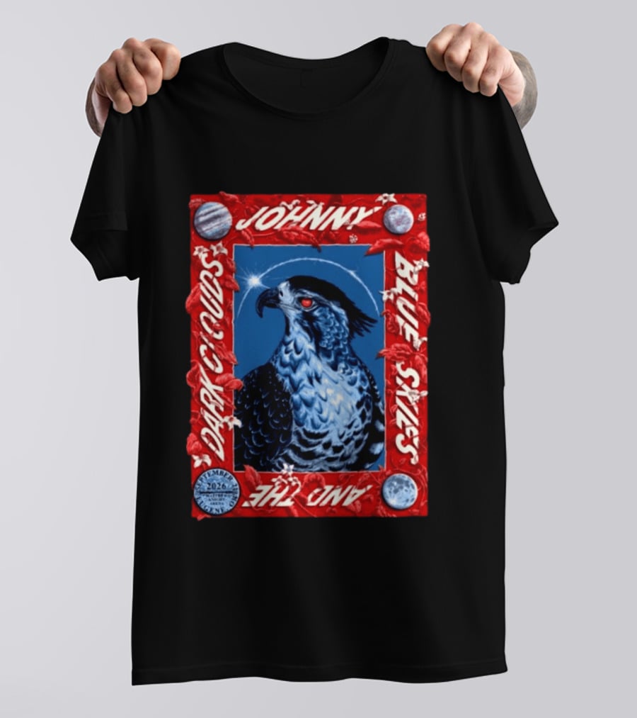 Johnny Blue Skies And The Dark Clouds Matthew Knight Arena Eugene OR September 21 2026 T-Shirt