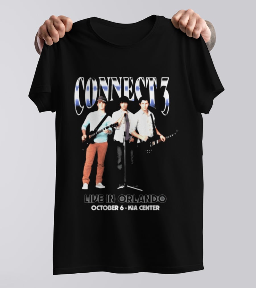 Connect 3 Live In Orlando October 6 Hia Center T-Shirt
